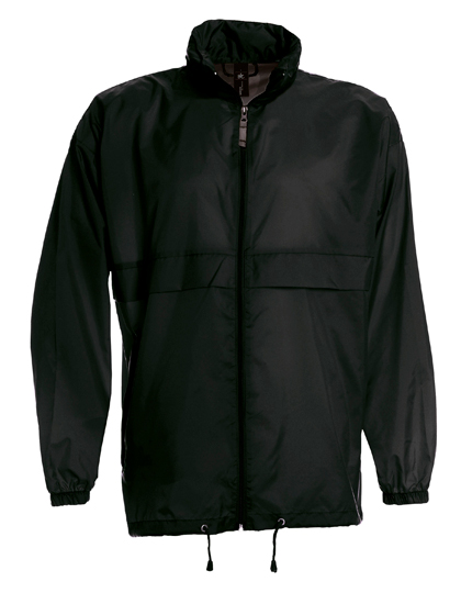B&C Collection Unisex Jacket Sirocco Black S