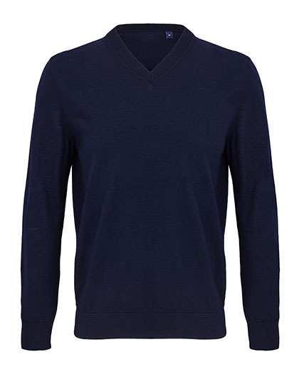 Men´s V-Neck Sweater Sullivan Night 4XL