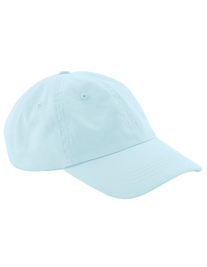 Beechfield Junior Low Profile 6 Panel Dad Cap Pastel Blue