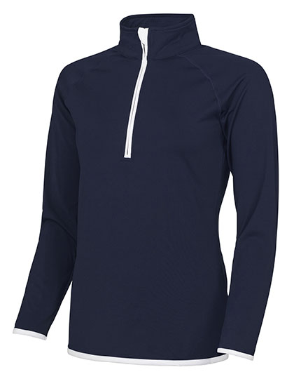 Women´s Cool 1/2 Zip Sweat French Navy XL