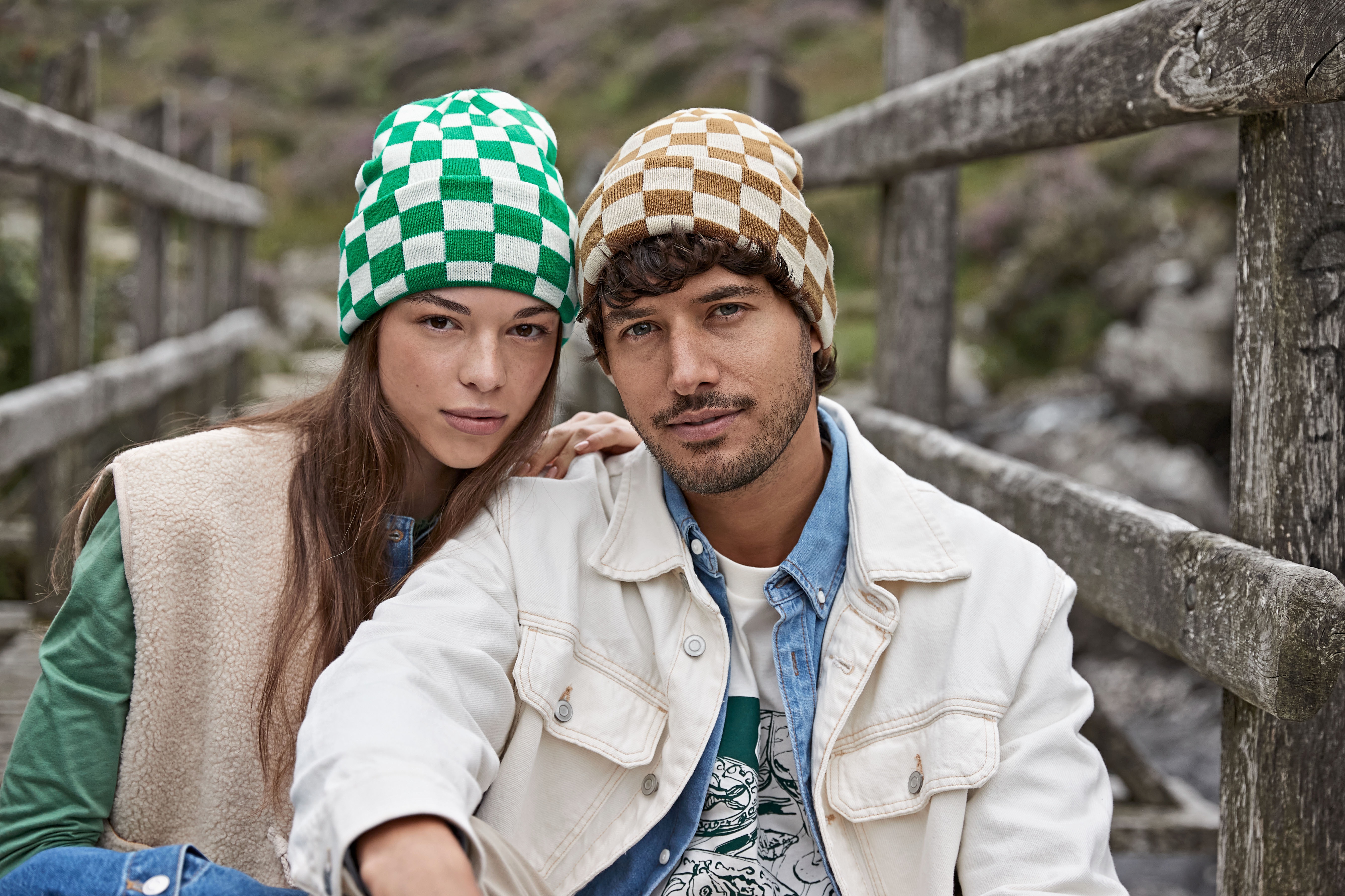 Beechfield Checkerboard Beanie