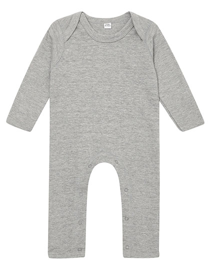 Baby Rompasuit Heather Grey Melange 12-18 months