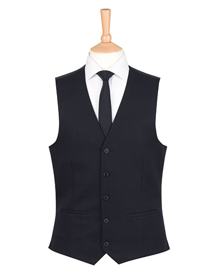 One Collection Mercury Waistcoat Black XL