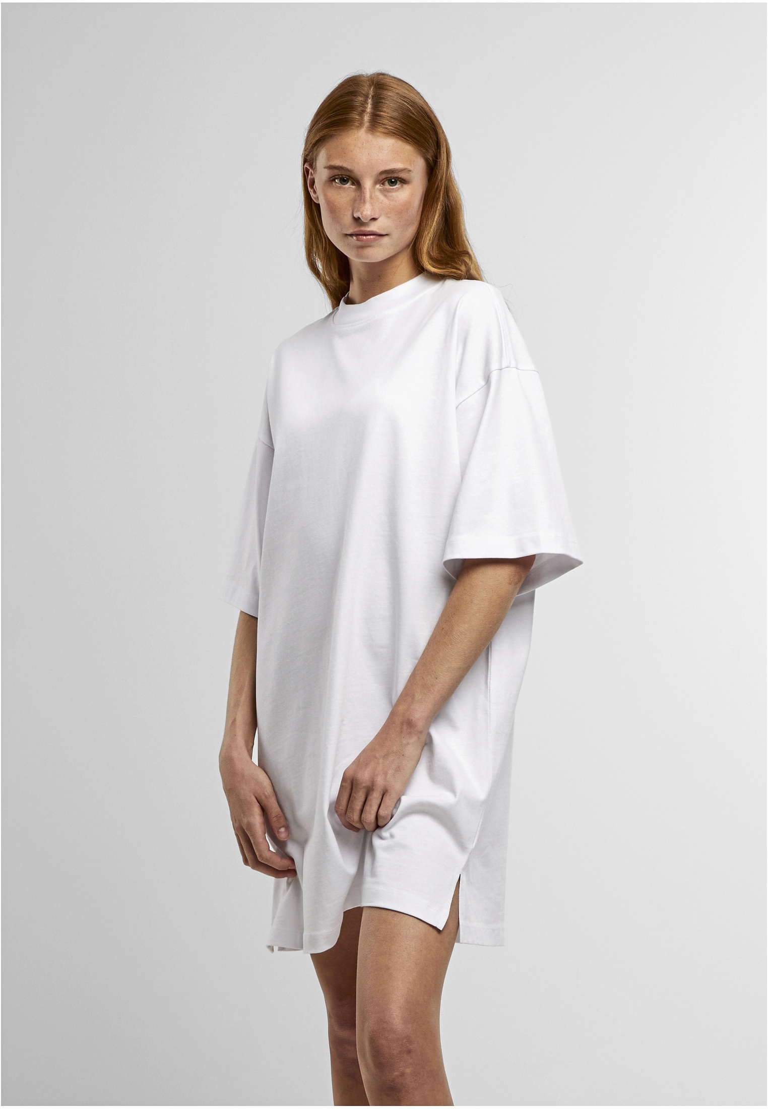 Ladies Heavy Oversized Tee Dress