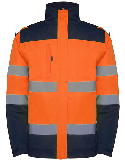 Epsylon Parka Navy Blue 55 / Fluor Orange 223 XXL