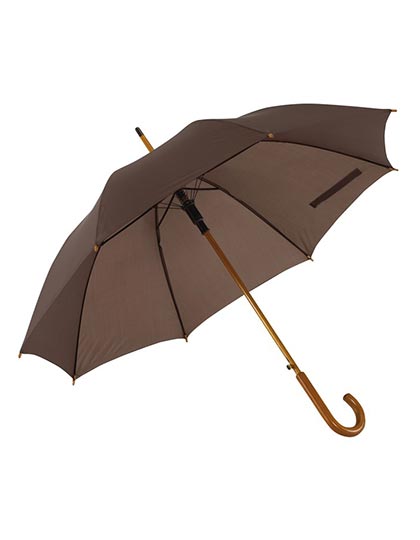 Automatischer Holzstockschirm Tango Dark Brown Ø approx. 103 cm