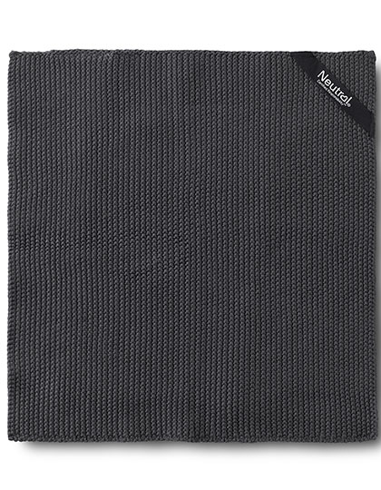 Pearl Knit Kitchen Cloth (2 Pieces) Charcoal 30 x 30 cm