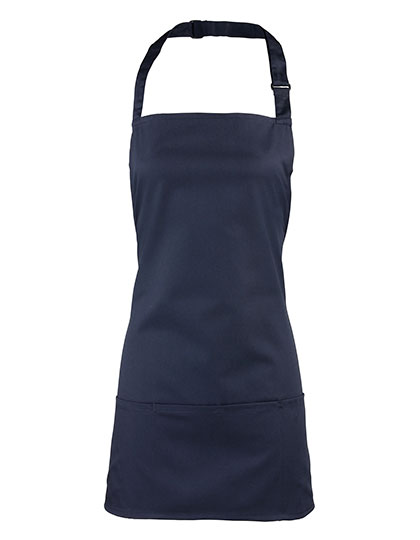 ‘Colours’ 2 in 1 Apron Navy (ca. Pantone 533C) 60 x 62 cm