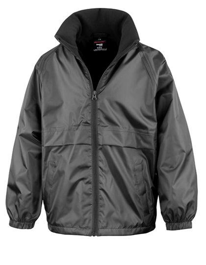 Youth Microfleece Lined Jacket Black XXL (13-14)