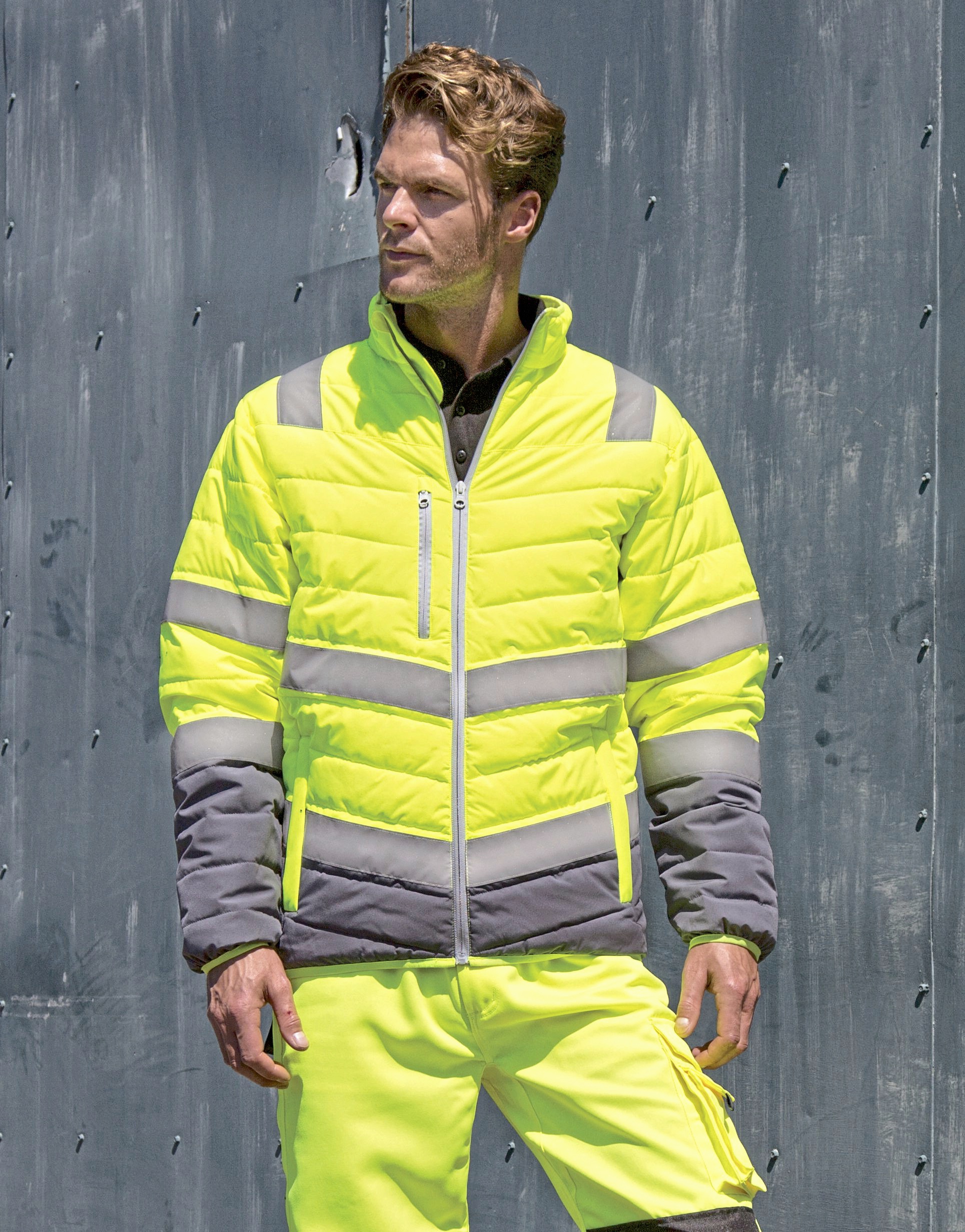 Men´s Soft Padded Safety Jacket