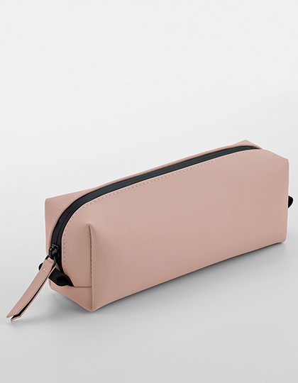 Matte PU Mini Accessory Case Nude Pink 21 x 8 x 6 cm