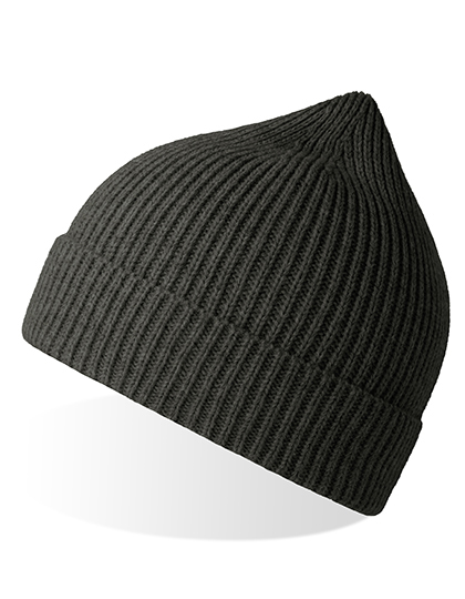 Atlantis Andy Beanie Dark Grey Melange One Size