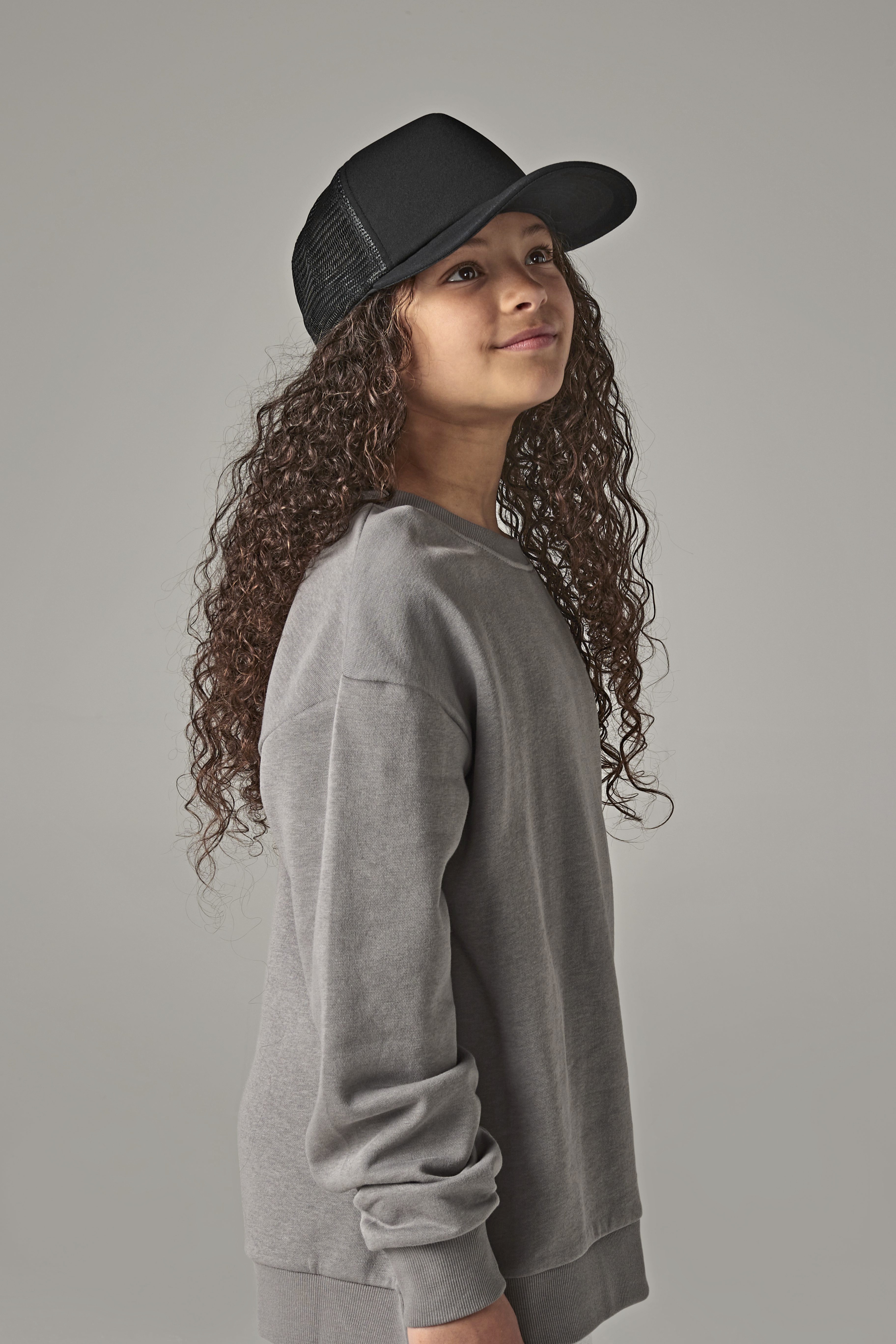 Beechfield Junior Vintage Snapback Trucker