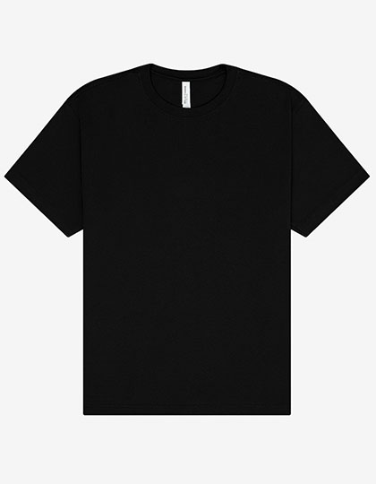 Unisex Heavyweight Short Sleeve Tee Black 4XL
