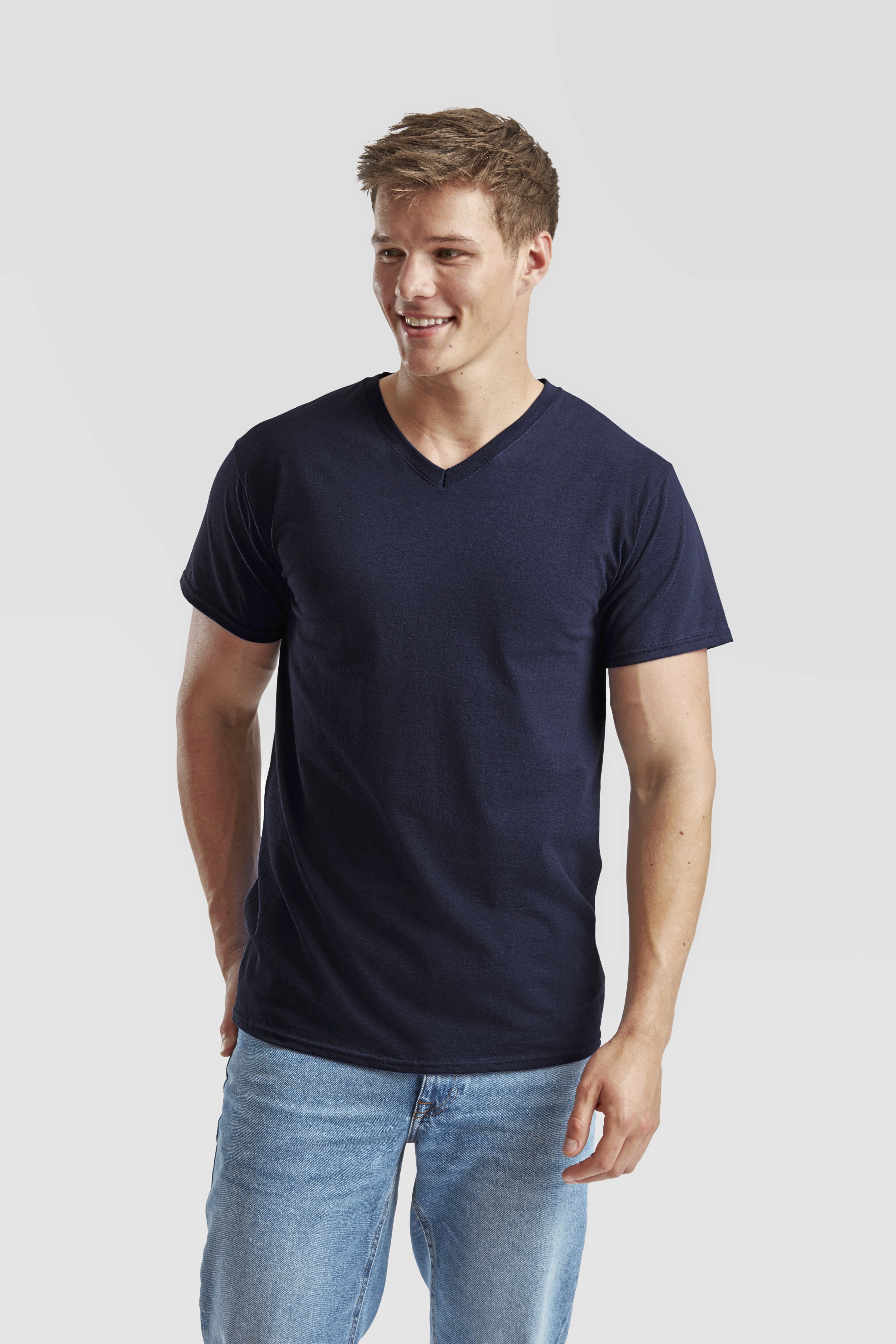 Fruit of the Loom Valueweight V-Neck T Modellbild