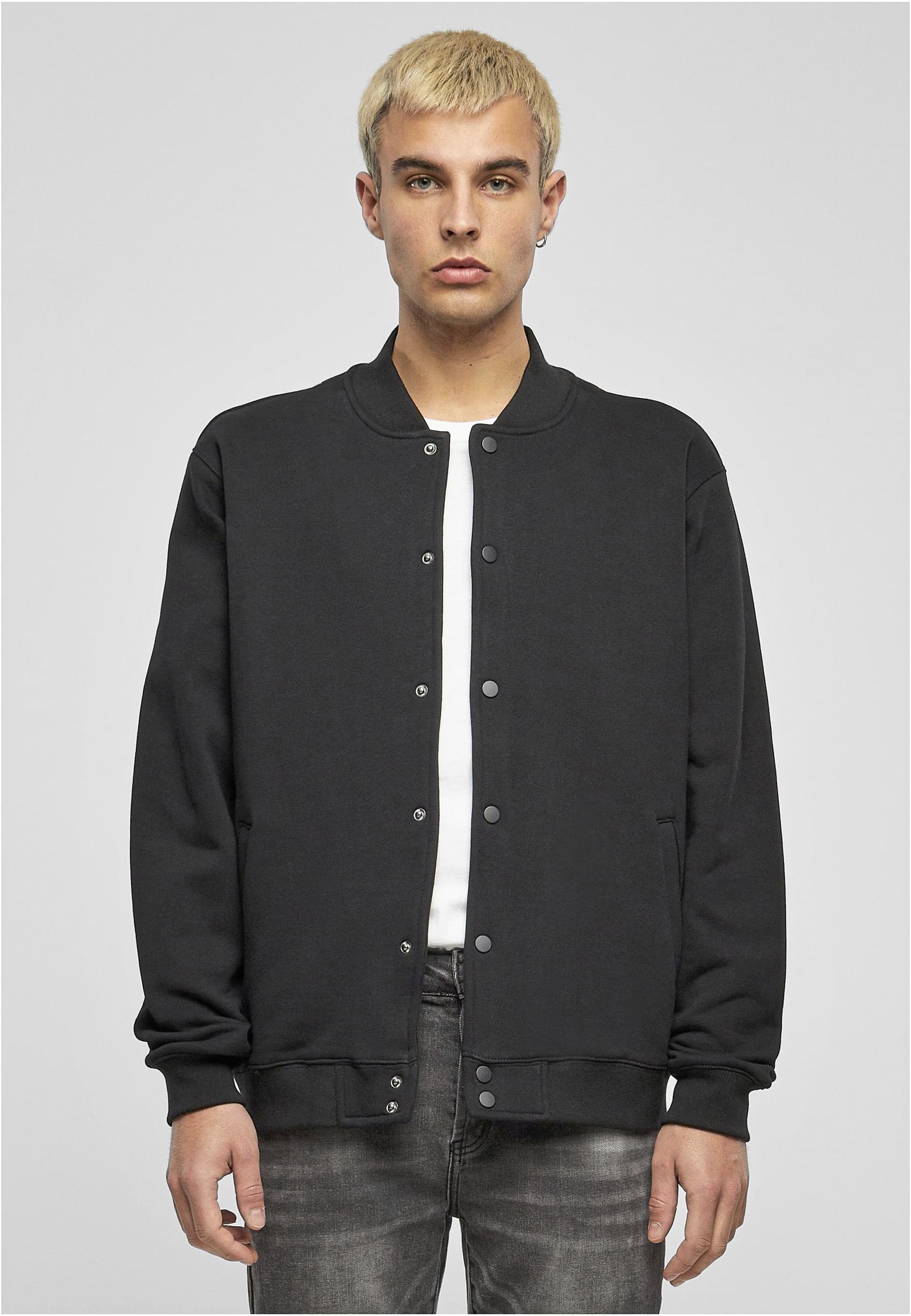Build Your Brand Herren Heavy Tonal College Jacket