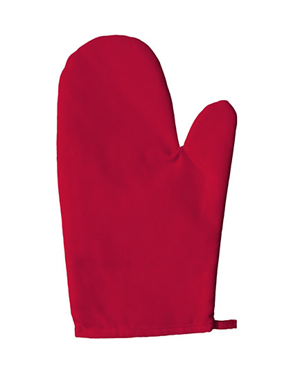 Oven Mitt (1 pcs) Red 30 x 14.5 cm