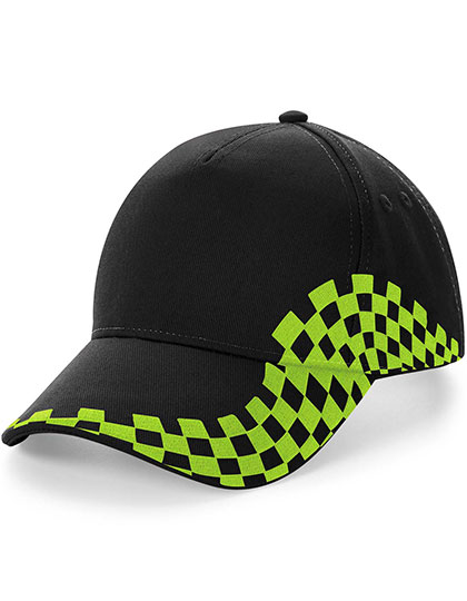 Beechfield Grand Prix Cap Black