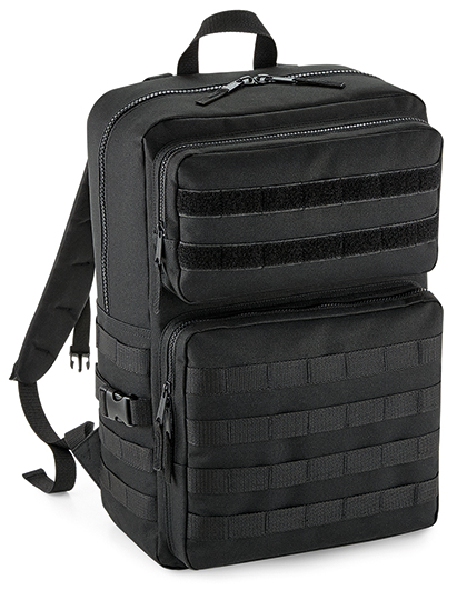 MOLLE Tactical 25L Backpack Black 30 x 45 x 22 cm