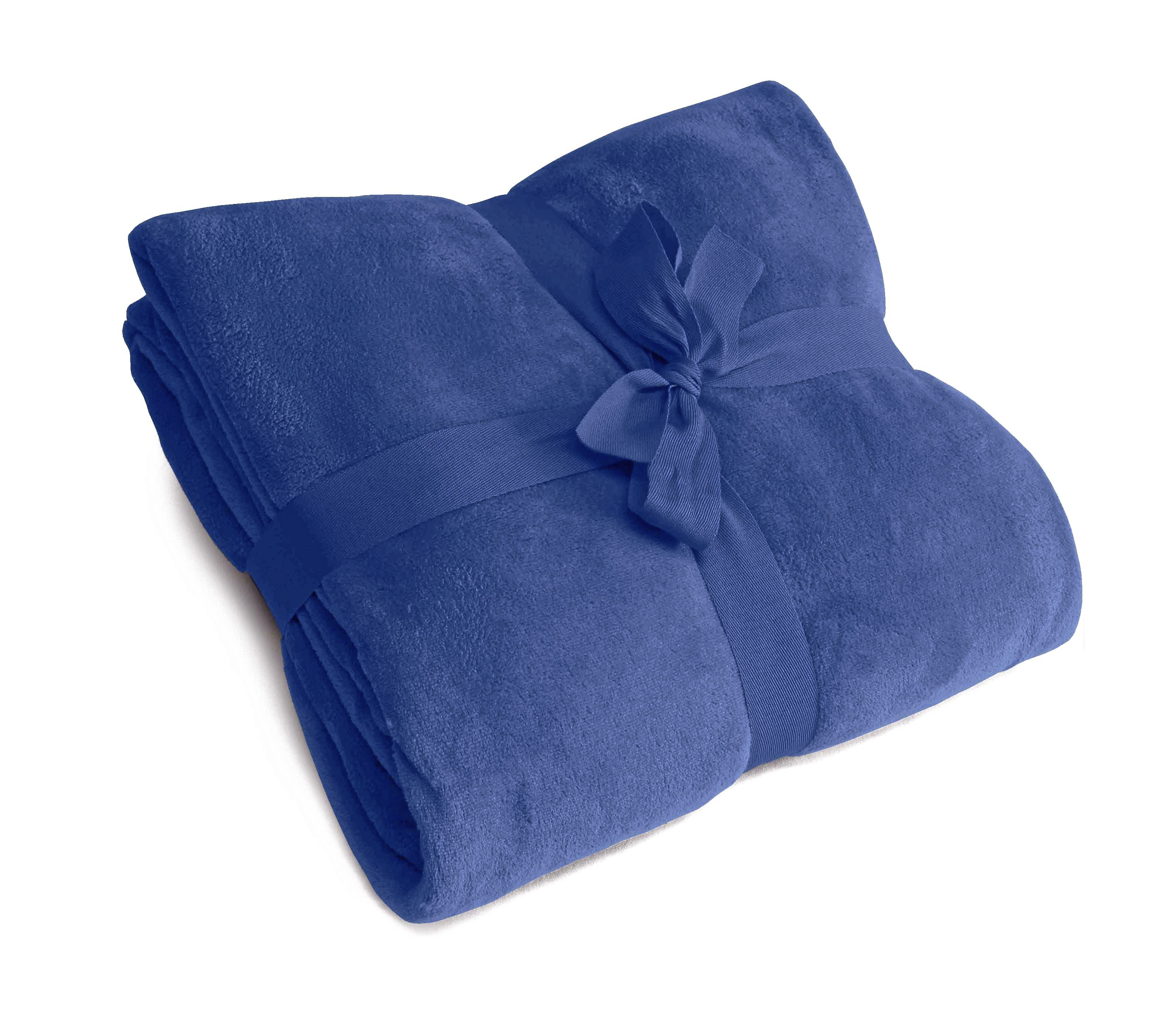 Coral-Fleece-Decke Recycled