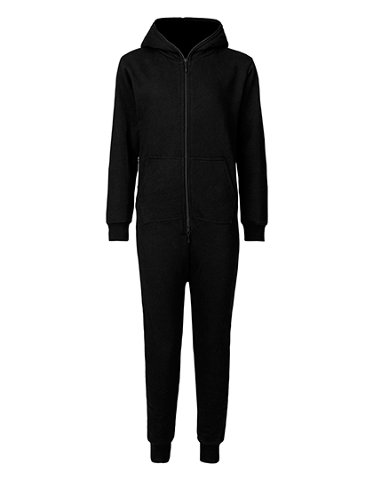 Unisex Jumpsuit Black 3XL