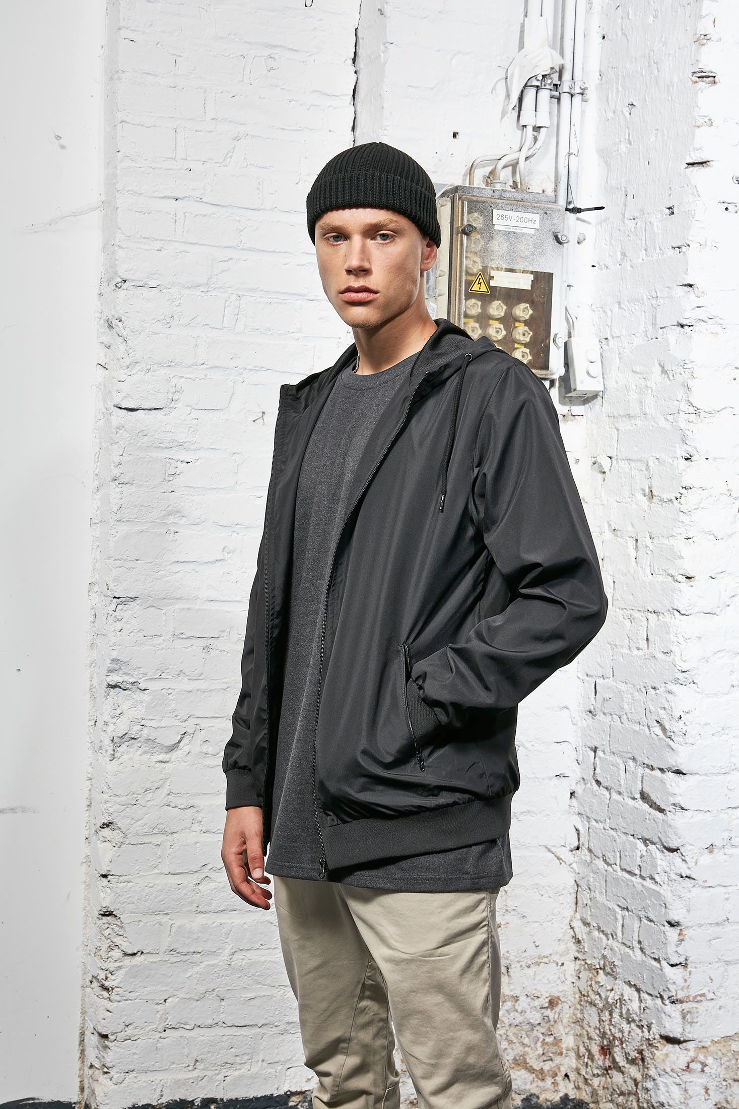 Build Your Brand Recycled Windrunner