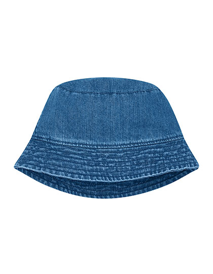 Adults Denim Bucket Hat Denim Blue L/XL
