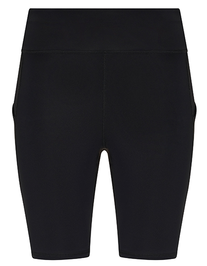 Women's Recycled Tech Shorts Jet Black 4XL