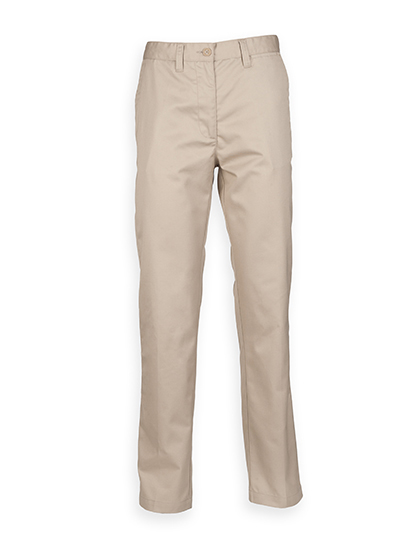 Ladies´ 65/35 Poly/Cotton Chino Stone 22/4XL(50)/33