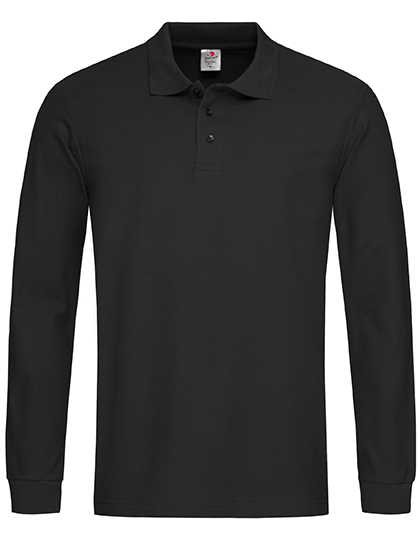 Classic Polo Long Sleeve Black Opal XXL