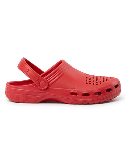 Dan Sanitary Flat Shoe Red 60 46