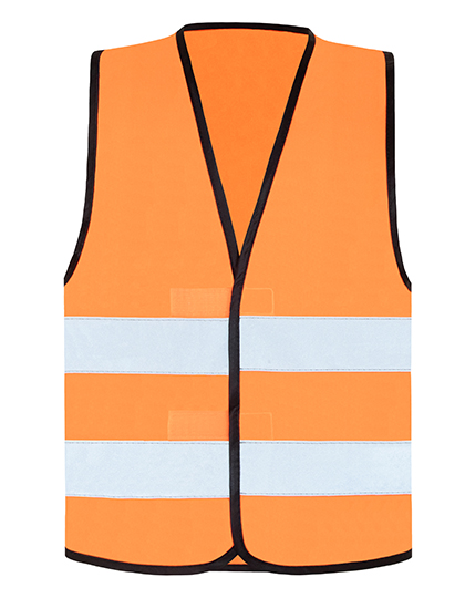 CO² Neutral Hi-Vis Safety Vest Paris Signal Orange 7XL