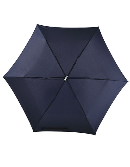 Superflacher Mini-Taschenschirm Navy Blue Ø approx. 88 cm