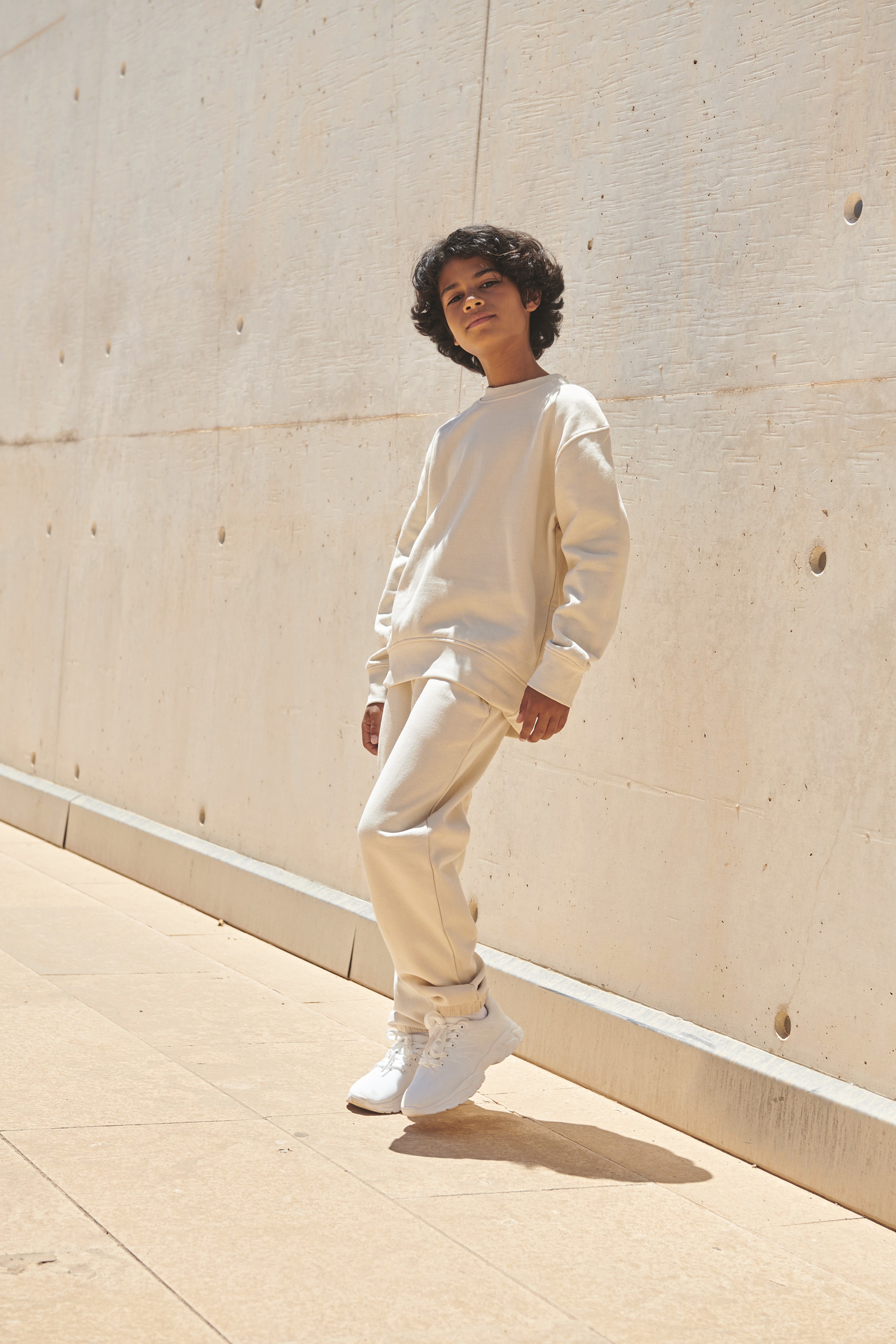 Kids' Sustainable Fashion Curved Hem Sweat