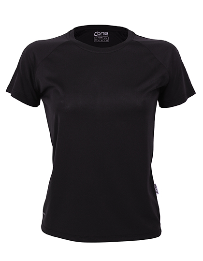 Ladies´ Rainbow Tech Tee Black XL