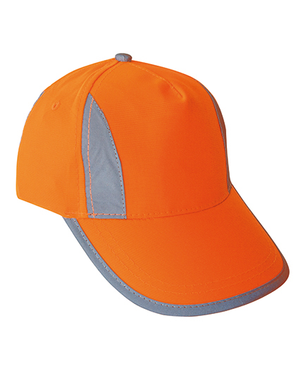 Adult Premium Hi-Vis Cap Nice Signal Orange One Size