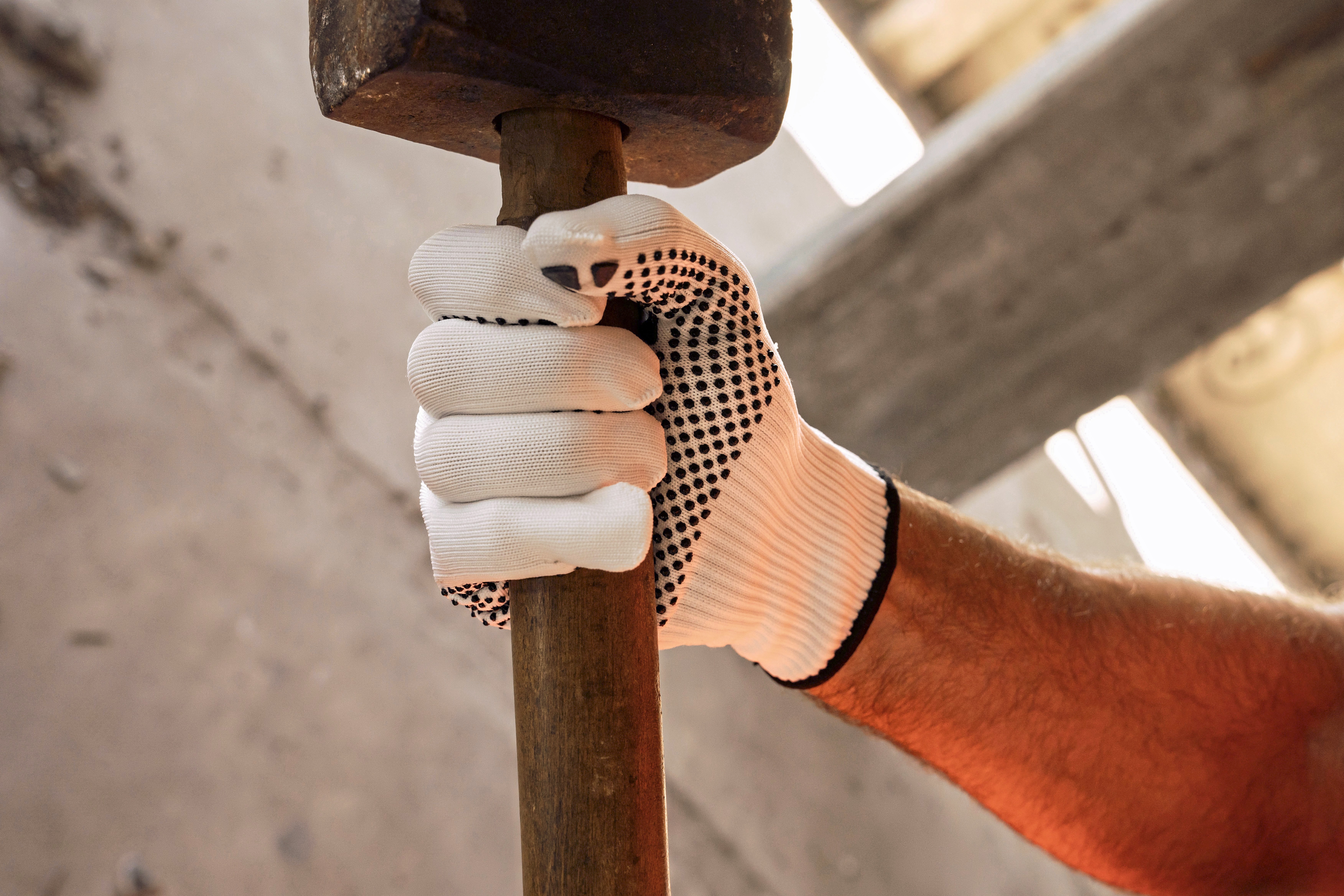 Finely Knitted Working Gloves Konya