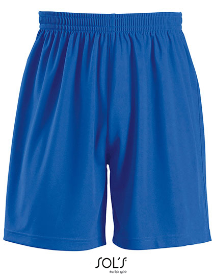 Basic Shorts San Siro 2 Royal Blue XXL