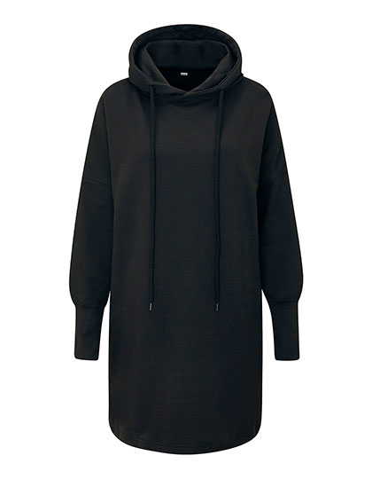 Women´s Hoodie Dress Black XL
