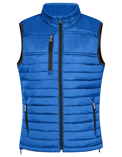 Women´s Hooded Performance Body Warmer Royal Blue 3XL