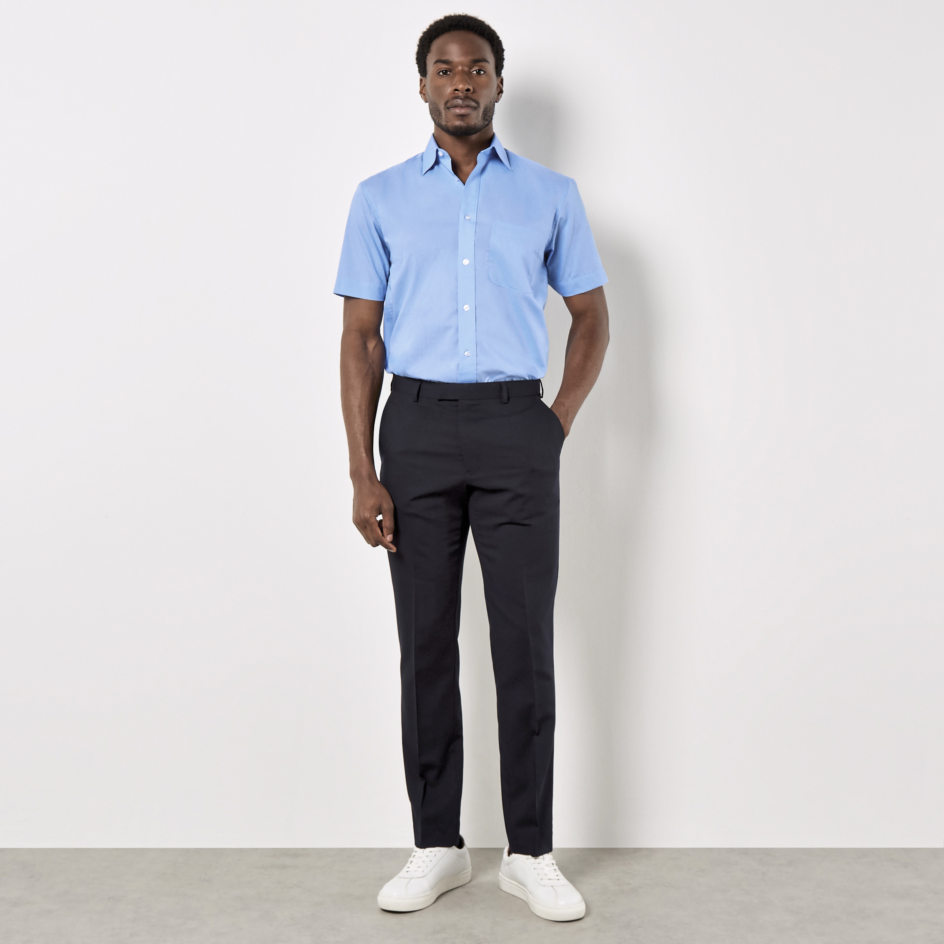 Men´s Classic Fit Business Shirt Short Sleeve