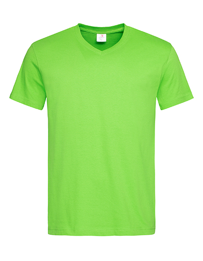 Classic-T V-Neck Kiwi Green XXL