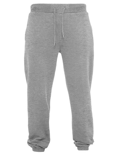Build Your Brand Heavy Sweatpants Heather Grey 5XL