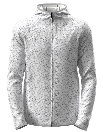 Lux Hooded Knitfleece Jacket Light Grey Heather XXL