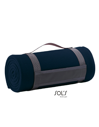 Fleece Plaid French Navy 150 x 120 cm