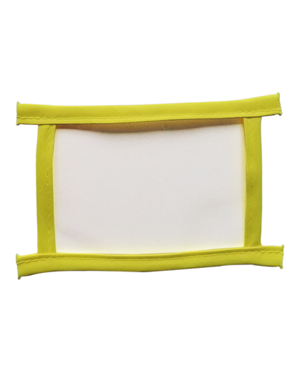 Attachable ID Pocket Kriens Signal Yellow 32 x 12 cm
