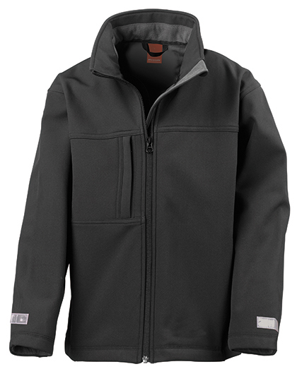 Youth Classic Soft Shell Jacket Black XXL (13-14)