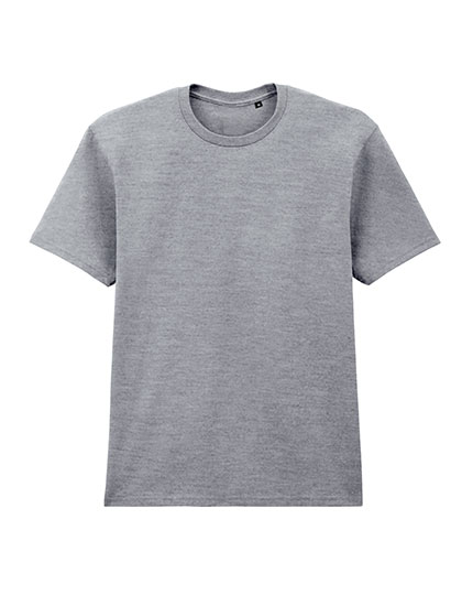 Gildan Softstyle Midweight Adult No Label Enzyme Wash T-Shirt Sport Grey (Heather)