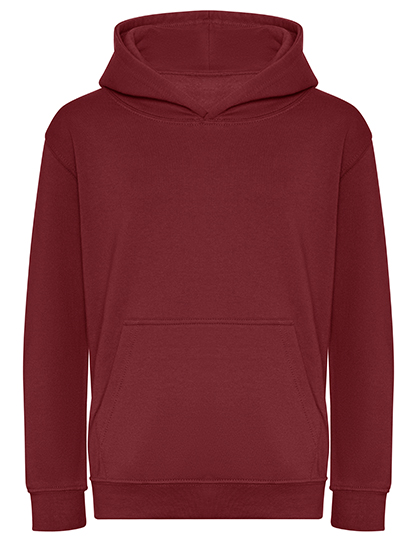 Kids´ Organic Hoodie Burgundy 12/13 (XL)