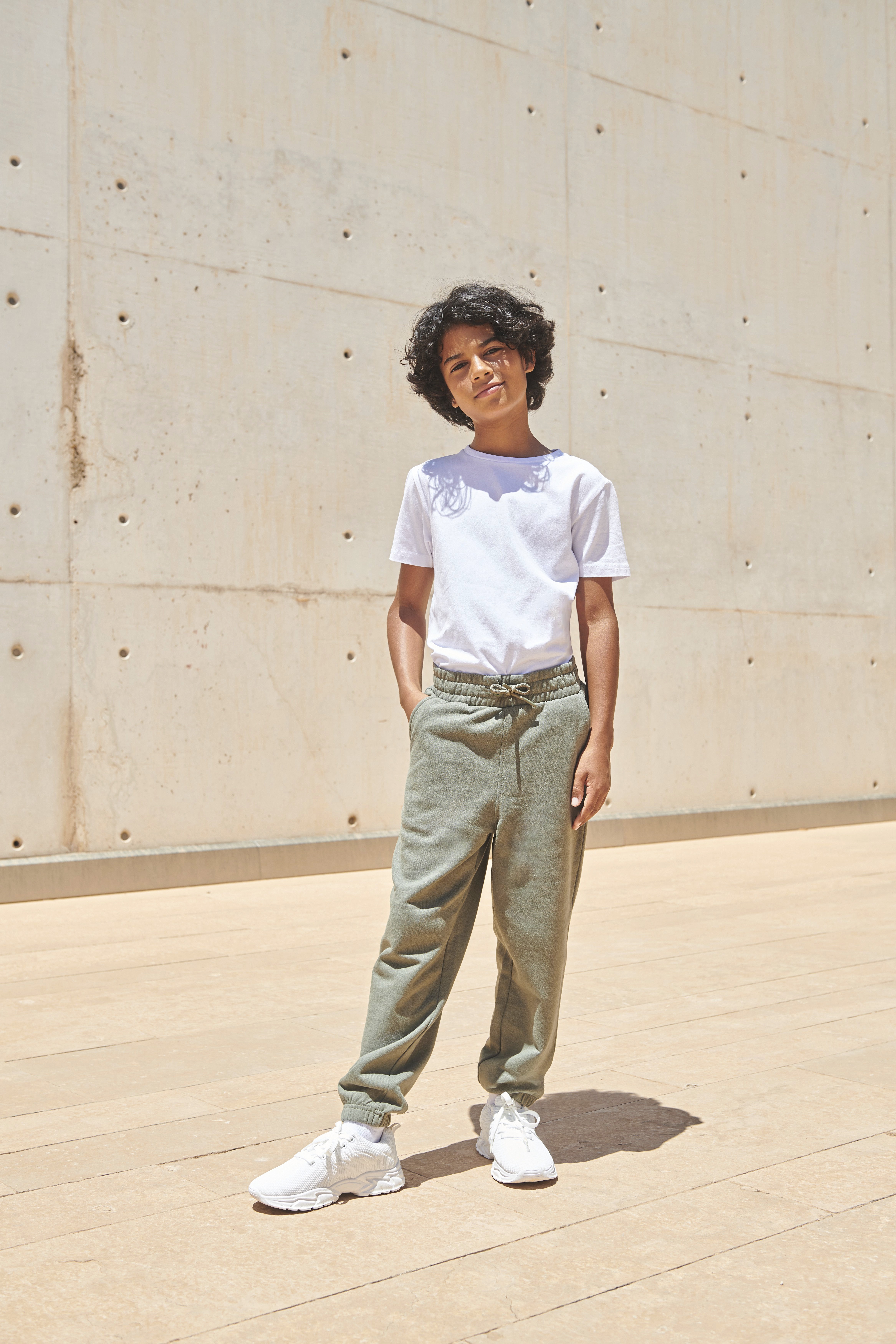 Kids' Sustainable Fashion Cuffed Joggers
